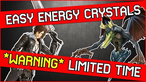 Amazing way to get Energy Crystals in Final Fantasy 8  .
